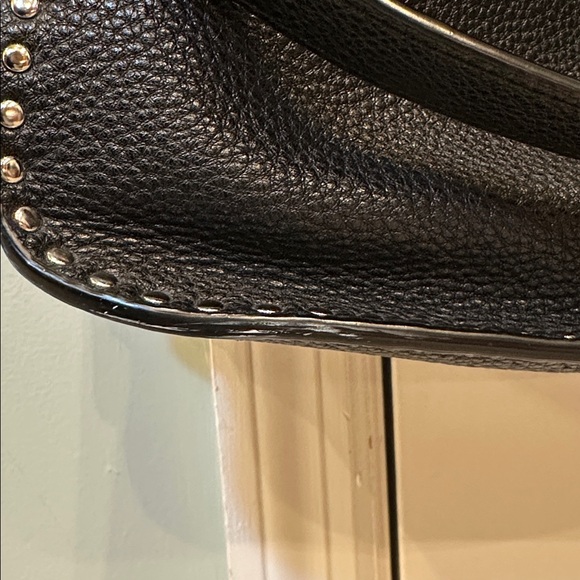 Michael Kors large black studded hobo bag - Picture 6 of 10